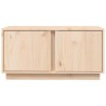 Meuble TV 80x35x40,5 cm Bois de pin massif 