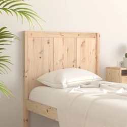 Tête de lit 80,5x4x100 cm Bois massif de pin 