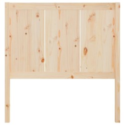 Tête de lit 80,5x4x100 cm Bois massif de pin 