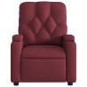 Fauteuil inclinable Rouge bordeaux Tissu 