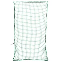 Filet pour remorque avec corde élastique vert 6x3,5 m PP 