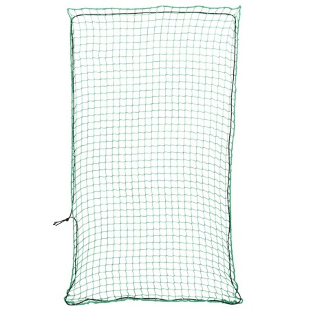 Filet pour remorque avec corde élastique vert 6x3,5 m PP 