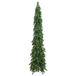 Arbre de Noël artificiel pré-éclairé avec 130 LED 210 cm 