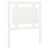 Tête de lit Blanc 80,5x4x100 cm Bois massif de pin 