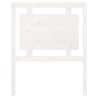 Tête de lit Blanc 80,5x4x100 cm Bois massif de pin 