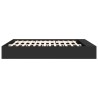 Cadre de lit sans matelas noir 180x200 cm 