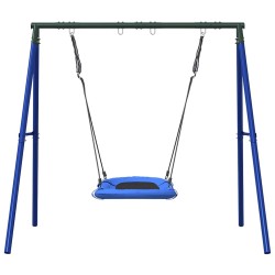 Ensemble de balançoire d'extérieur avec balançoire nid 