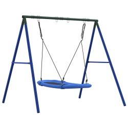 Ensemble de balançoire d'extérieur avec balançoire nid 