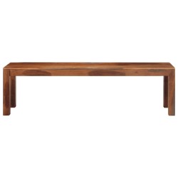 Banc 160 cm bois d'acacia massif 