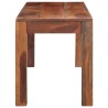Banc 160 cm bois d'acacia massif 