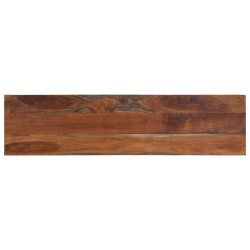 Banc 160 cm bois d'acacia massif 