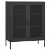 Armoire de rangement Anthracite 80x35x101,5 cm Acier 