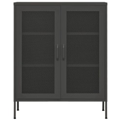 Armoire de rangement Anthracite 80x35x101,5 cm Acier 