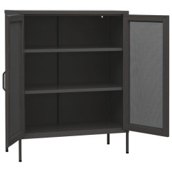Armoire de rangement Anthracite 80x35x101,5 cm Acier 