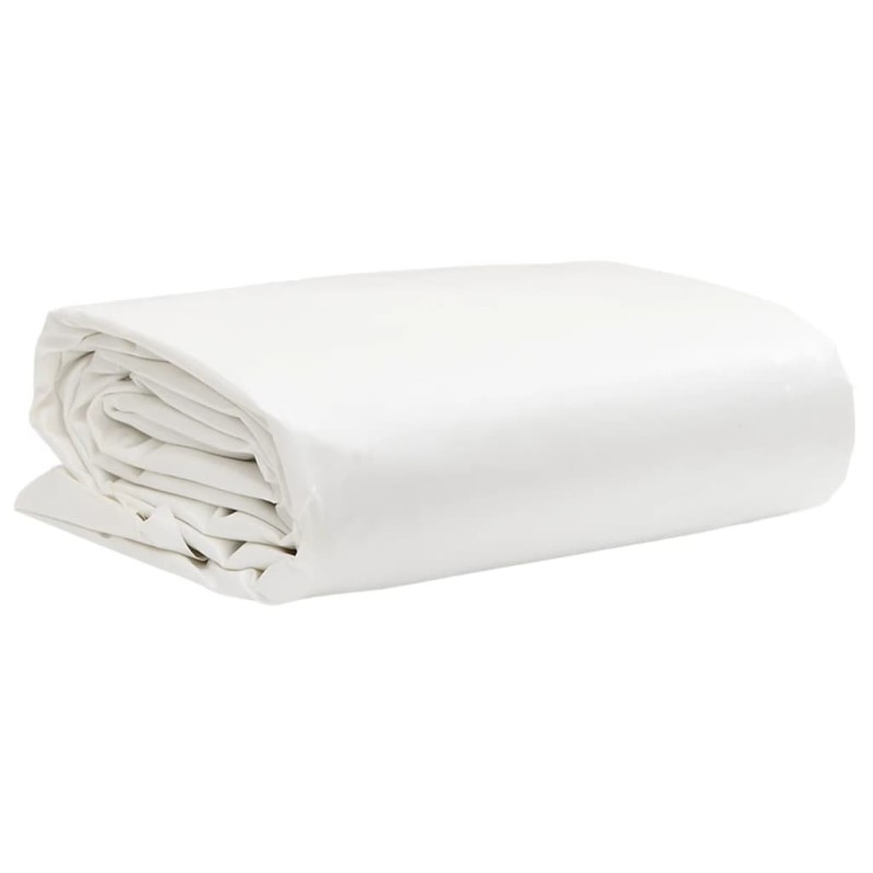 Bâche blanc 5x7 m 650 g/m² 