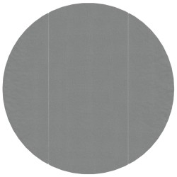 Bâche de piscine gris clair Ø366 cm géotextile polyester 