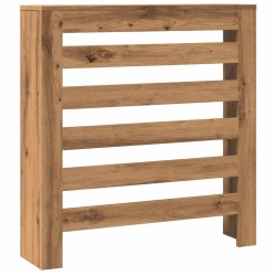 Cache-radiateur chêne artisanal 78x20x82 cm bois d'ingénierie 