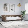 Lit de jour cappuccino 80x200 cm similicuir 