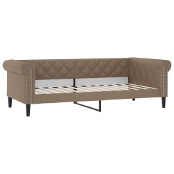 Lit de jour cappuccino 80x200 cm similicuir 