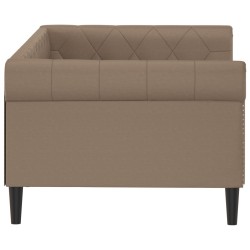 Lit de jour cappuccino 80x200 cm similicuir 