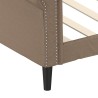 Lit de jour cappuccino 80x200 cm similicuir 