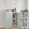Classeur gris clair 90x40x105 cm acier 
