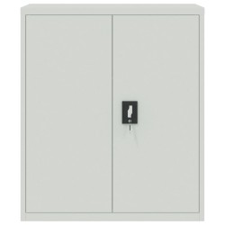 Classeur gris clair 90x40x105 cm acier 
