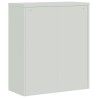 Classeur gris clair 90x40x105 cm acier 