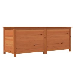 Boîte à coussins d'extérieur Marron 150x50x56 cm Sapin massif 