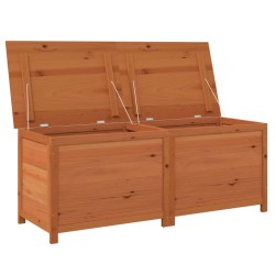 Boîte à coussins d'extérieur Marron 150x50x56 cm Sapin massif 