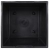 Jardinière et intérieur amovible anthracite 37 /64 L rotin PP 