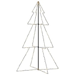 Arbre de Noël cône 240 LED d'intérieur/d'extérieur 118x180 cm 