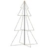 Arbre de Noël cône 240 LED d'intérieur/d'extérieur 118x180 cm 