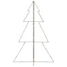 Arbre de Noël cône 240 LED d'intérieur/d'extérieur 118x180 cm 