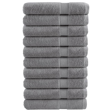 Serviettes de sauna de qualité supérieure SOLUND 10 pcs gris 