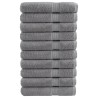 Serviettes de sauna de qualité supérieure SOLUND 10 pcs gris 