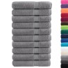 Serviettes de sauna de qualité supérieure SOLUND 10 pcs gris 