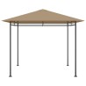 Belvédère 3x3x2,7 m Taupe 180 g/m² 