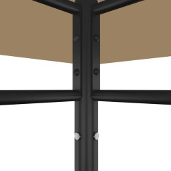 Belvédère 3x3x2,7 m Taupe 180 g/m² 