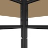 Belvédère 3x3x2,7 m Taupe 180 g/m² 