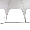 Tente de réception gris imperméable 