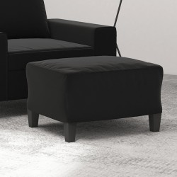 Repose-pied Noir 60x50x41 cm Tissu microfibre 