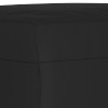 Repose-pied Noir 60x50x41 cm Tissu microfibre 