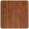 Dessus de table carré Marron foncé50x50x2,5cm Bois chêne traité 