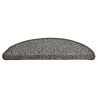 Tapis de marches d'escalier 15 pcs Anthracite 56x17x3 cm 