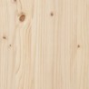 Cadre de lit sans matelas 200x200 cm bois massif de pin 