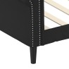 Lit de jour sans matelas noir 90x190 cm similicuir 