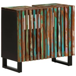 Ensemble de meubles de salle de bain 2 pcs bois massif d'acacia 