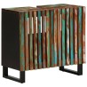 Ensemble de meubles de salle de bain 2 pcs bois massif d'acacia 