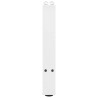 Pieds de table basse Blanc 2 pièces 38 x (42-43) cm Acier 